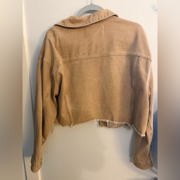 Stitch & Feather Tan Denim Jacket - Picture 3 of 3